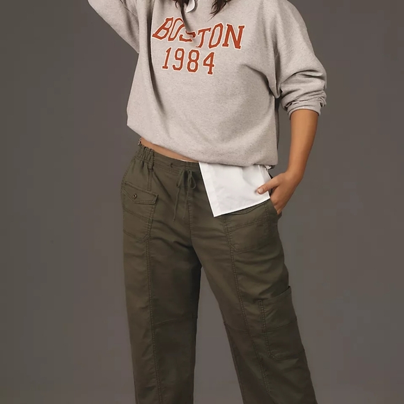 Pilcro Utility Drawstring Pocket Pants/Anthropologie/Size Large/New - Picture 5 of 15